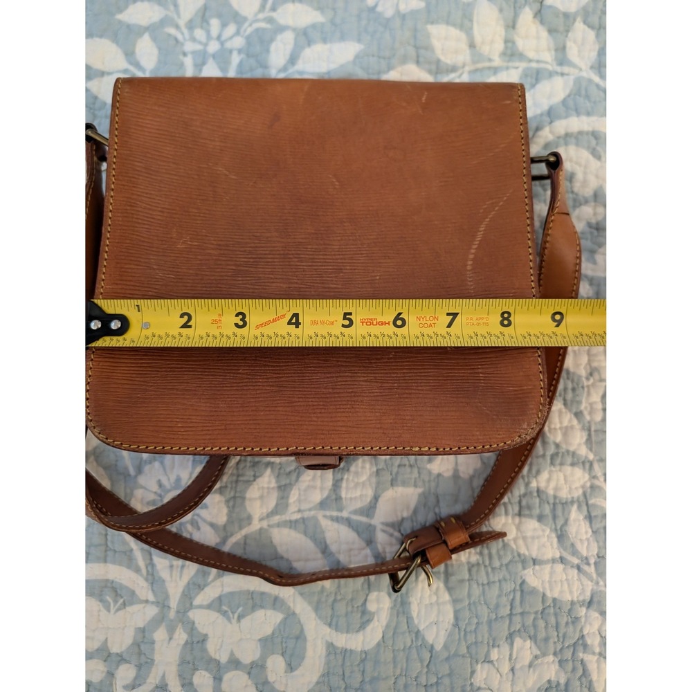Louis Vuitton Cartouchiere MM Tan Epi Leather Crossbody Bag Vintage Messenger - Picture 16 of 16